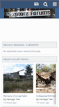 Mobile Screenshot of exploreforums.com